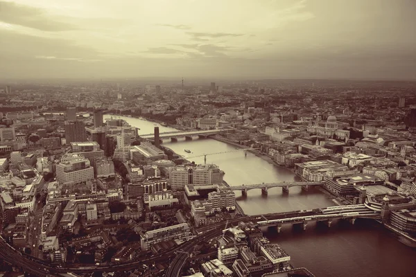 Londra havadan görünümü — Stok fotoğraf