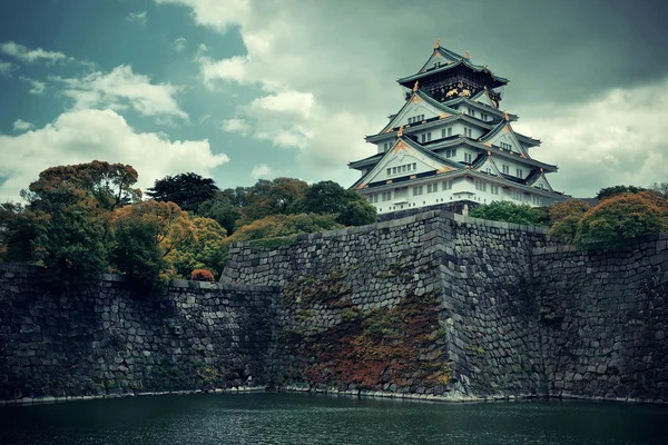 Castelo osaka no japão — Fotografia de Stock