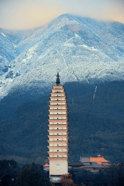 Dali pagoda view — Stock Photo, Image