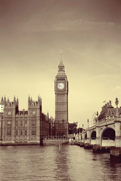 Zobacz panoramę Londynu — Zdjęcie stockowe