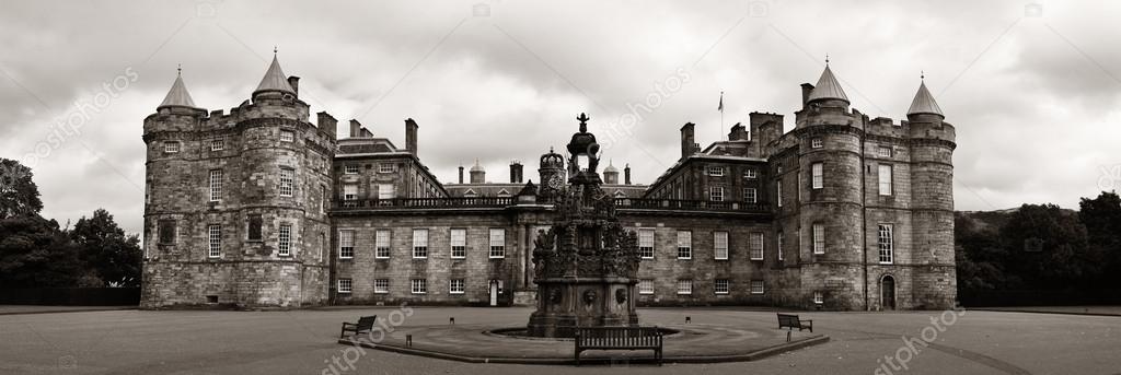 Palace of Holyroodhouse view