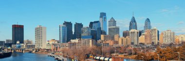 Philadelphia manzarası görünümü