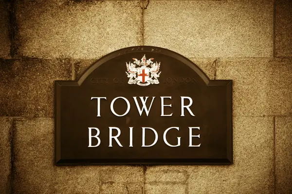 Torre Ponte vista — Fotografia de Stock