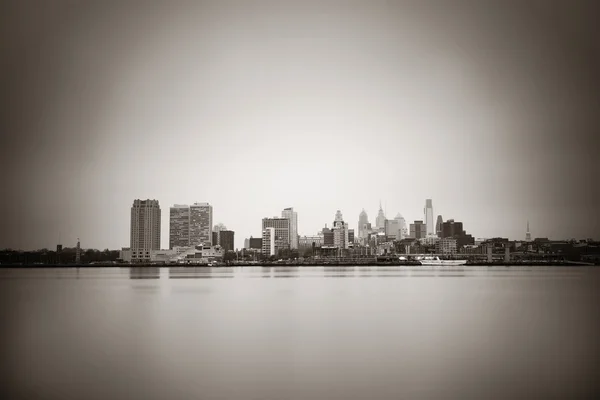 Vista do horizonte de Philadelphia — Fotografia de Stock