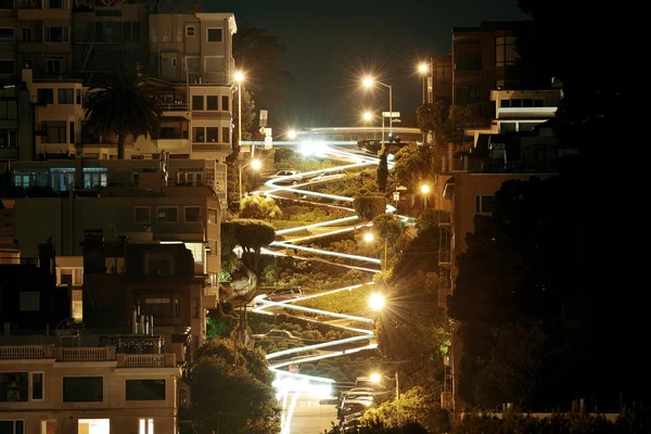 Urban city at night — Stock Photo, Image
