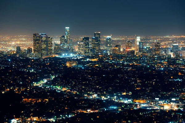 Urban city at night — Stock Photo, Image