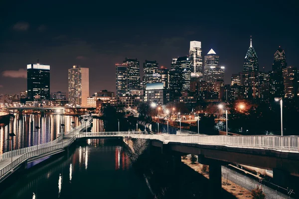 Philadelphia manzarası görünümü — Stok fotoğraf