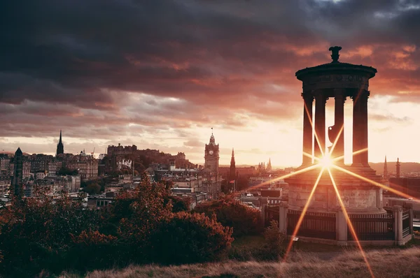 Edinburgh şehir manzarası — Stok fotoğraf