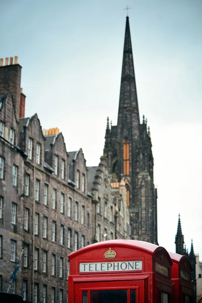 Edinburgh City Street — Stockfoto