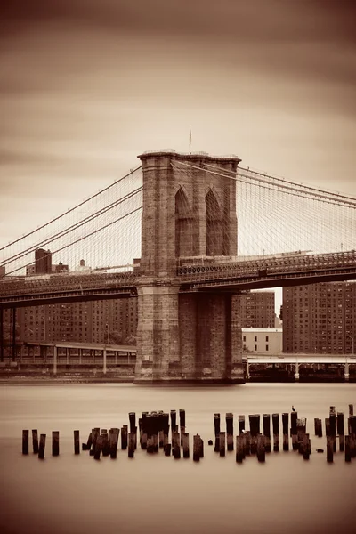 Brooklyn Bridge view — Stock Photo, Image