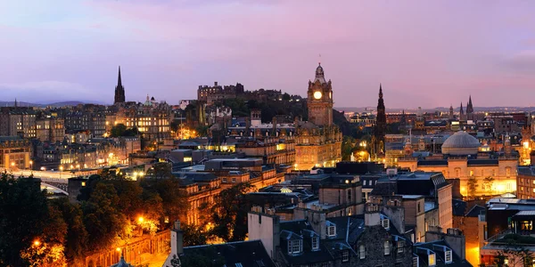 Uitzicht op de stad Edinburgh — Stockfoto