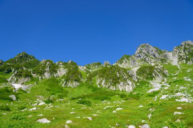 senjojiki cirque nagano içinde mount kisokoma Japonya