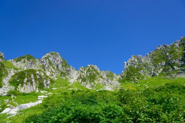 senjojiki cirque nagano içinde mount kisokoma Japonya