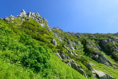 senjojiki cirque nagano içinde mount kisokoma Japonya