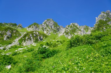 senjojiki cirque nagano içinde mount kisokoma Japonya
