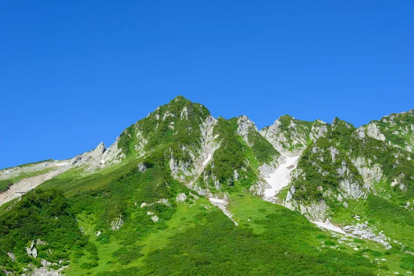 Patrzę na górze kisokoma w nagano, Japonia — Zdjęcie stockowe