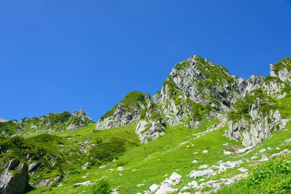 Senjojiki cirque nagano içinde mount kisokoma Japonya — Stok fotoğraf