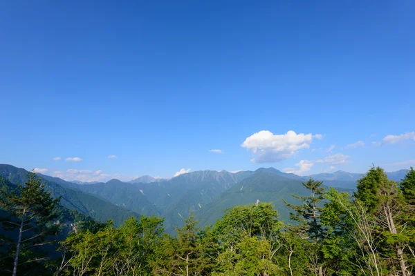 Shirabiso Highland a Iida, Nagano meridionale, Giappone — Foto Stock
