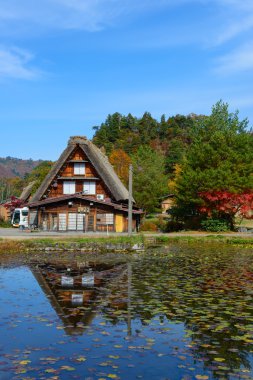 Tarihi köy, Shirakawa-go Güz
