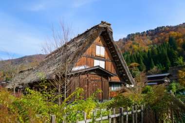 Tarihi köy, Shirakawa-go Güz
