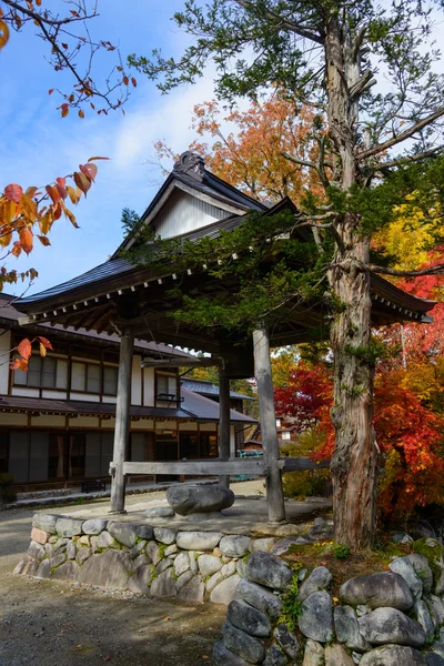 Historic Village of Shirakawa-go in autumn　Akiba shrine — Φωτογραφία Αρχείου