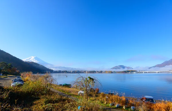 Mt.Fuji and Lake Kawaguchi — Stock Photo, Image