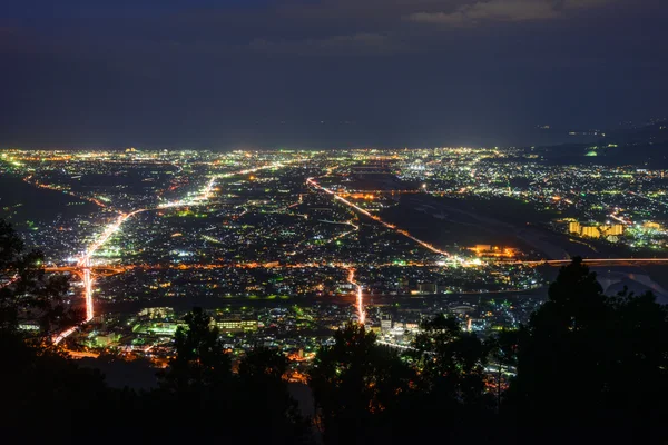 Paisaje en el crepúsculo en la región de Seisho, Kanagawa, Japón —  Fotos de Stock