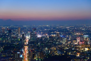 Tokyo alacakaranlık
