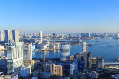 City Tokyo, Tokyo bay alanda gökdelen