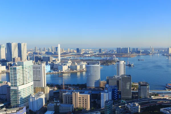 The city of Tokyo, Skyscraper at Tokyo bay area — Stock Photo, Image