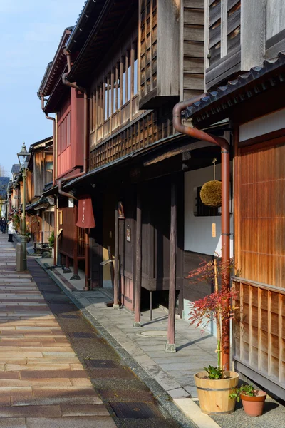 Higashi dzielnicy Chaya w Kanazawa, Japan — Zdjęcie stockowe