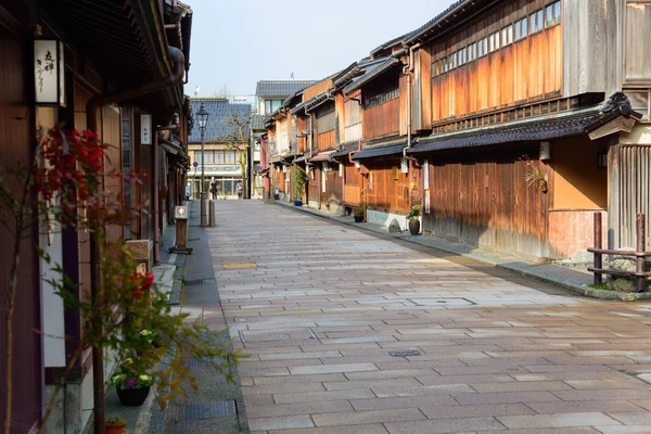 Higashi dzielnicy Chaya w Kanazawa, Japan — Zdjęcie stockowe