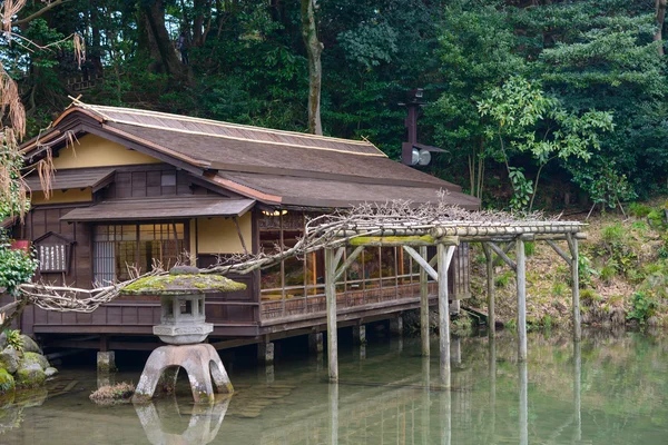 Kenrokuen kert, Kanazawa, Japán — Stock Fotó