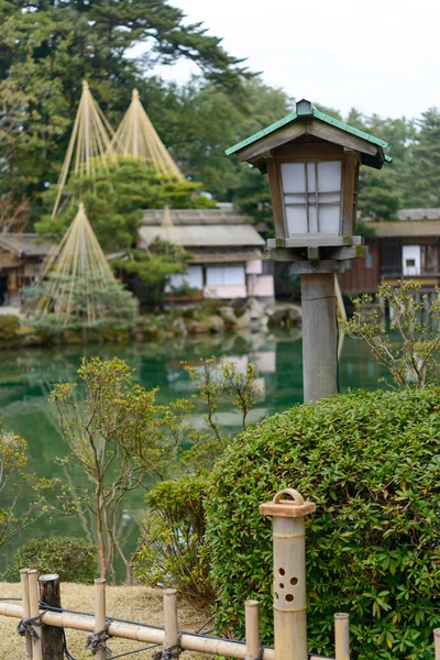Kenrokuen Bahçe Kanazawa, Japonya — Stok fotoğraf