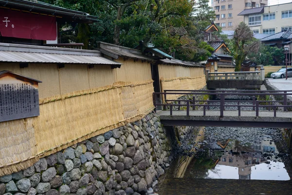 Nagamachi samurajů okres v Kanazawa, Japonsko — Stock fotografie