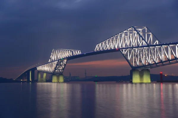 Tokyo Gate Bridge v soumraku — Stock fotografie