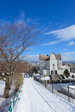 Hakodate, Hokkaido MOTOMACHI bölgesinin Cityscape