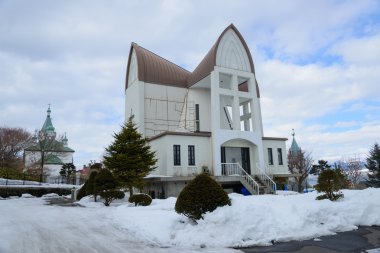 Hakodate, Hokkaido MOTOMACHI bölgesinin Cityscape