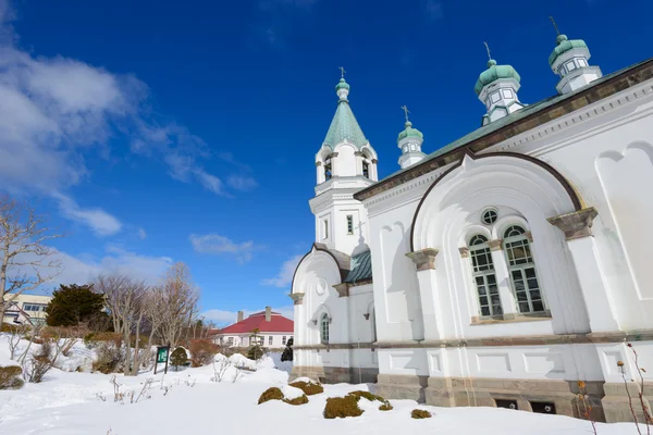 Chiesa ortodossa di Hakodate in Hokkaido — Foto Stock