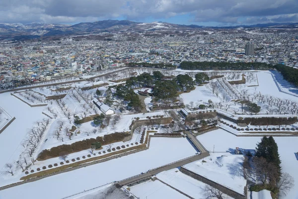 Goryokaku a Hakodate, Hokkaido — Foto Stock