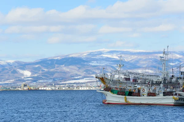 De haven van Hakodate in Hokkaido — Stockfoto