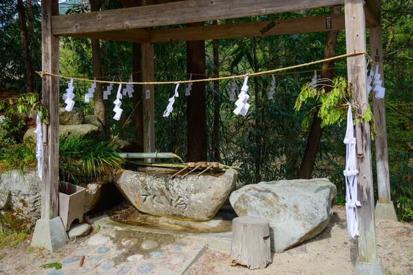 Santuário de Achi na aldeia de Achi, Nagano, Japão — Fotografia de Stock