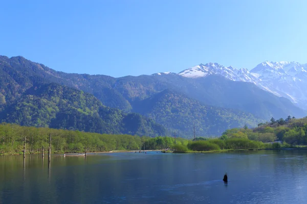 Kamikochi v Nagano, Japonsko — Stock fotografie