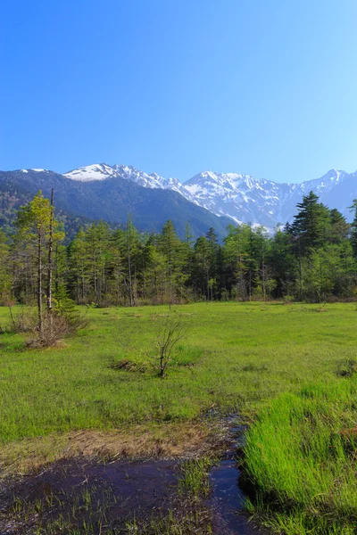 Kamikochi v Nagano, Japonsko — Stock fotografie