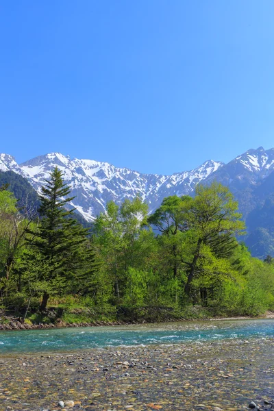 Kamikochi a Nagano, Giappone — Foto Stock