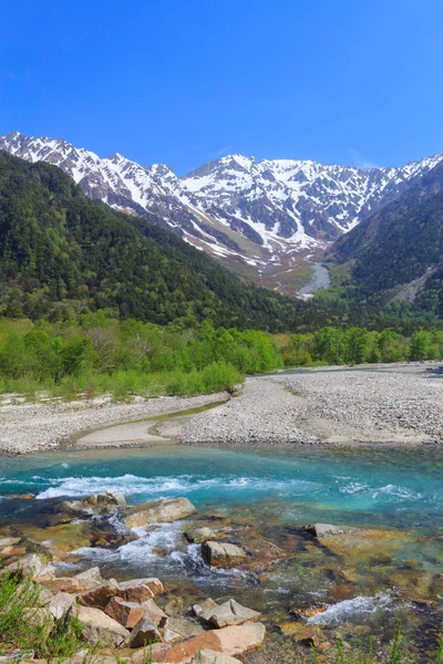 Kamikochi a Nagano, Giappone — Foto Stock