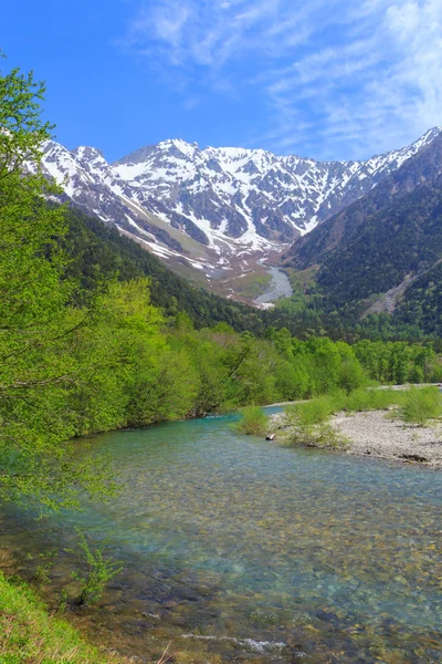 Kamikochi a Nagano, Giappone — Foto Stock