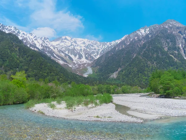 Kamikochi v Nagano, Japonsko — Stock fotografie