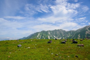 Kuzey Japonya Alps peyzaj