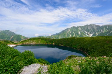 Kuzey Japonya Alps peyzaj